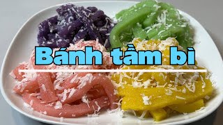 Bánh tầm bì món ngon không thể thiếu [upl. by Aerdnaek]