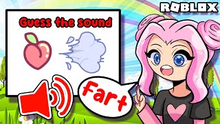 Only a Genius can ANSWER THIS Roblox  Guess The Sound [upl. by Antipus]