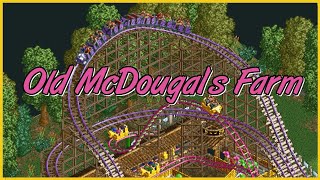 Old McDougals Farm  Scenario playthrough  Rollercoaster Tycoon Classic [upl. by Ardnuaek]