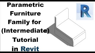 Parametric Furniture Family in Revit [upl. by Idaline]