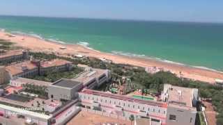 Hotel Fuerte Conil CostaLuz Cadiz Aerial Video [upl. by Anned]