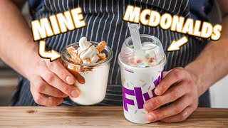 Making The McDonalds McFlurry At Home  But Better [upl. by Aeel516]