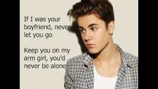 Justin Bieber boyfriend lyrics [upl. by Assilla779]