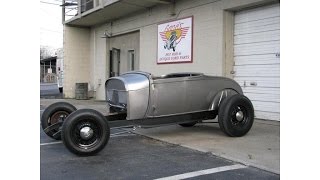 1929 Model A Roadster Project Brookville Body on Pete amp Jakes Frame [upl. by Eniamart]