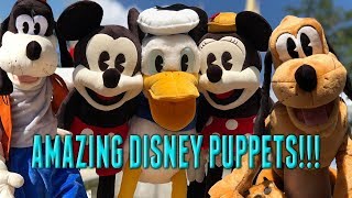 The AMAZING Disney Puppets From Folkmanis Playing With Them In Orlando [upl. by Huberty]