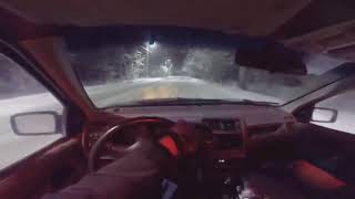 Ford Sierra Cosworth  Drift in snow [upl. by Eiahpets9]