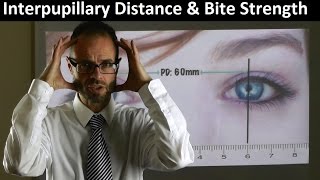 Relationship Between Interpupillary Distance Bite Strength amp Facial Muscles by Dr Mike Mew [upl. by Christenson]