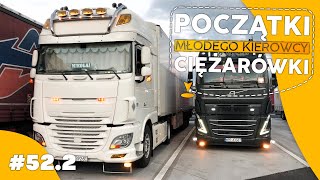 Początki Młodego Kierowcy Ciężarówki 522 Kierunek Doncaster UK [upl. by Bunni407]