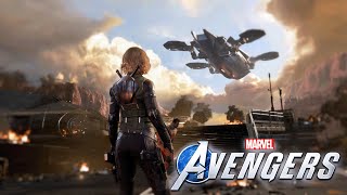 Marvels Avengers Gameplay Monica Rappaccini Boss Fight  Black Widow [upl. by Cletis]