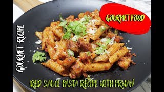 prawn arabita  pasta recipes  cooking recipes  pasta recipes  italian pasta  gourmet food [upl. by Curson]