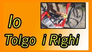 Come Rimuovere i righi e graffi  Bici Auto e Moto How To Remove Scratches [upl. by Russo386]