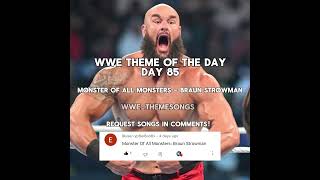 Monster Of All Monsters  Braun Strowman wwe braunstrowman [upl. by Matteo]