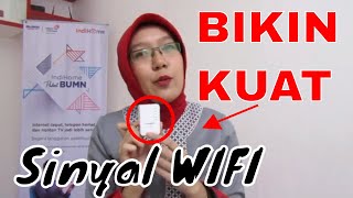 Cara Memperluas Sinyal WiFi Indihome dengan WiFi Extender [upl. by Enimsay739]