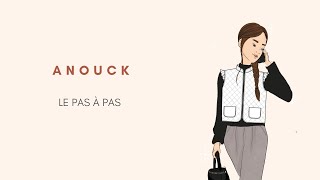 TUTO COUTURE LE GILET ANOUCK [upl. by Fillbert383]