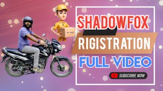 shadowfax rigistration how to join shadowfax full details shadowfax app shadowfox bike earnings [upl. by Mauve]