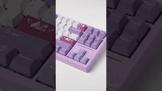 FEKER GALAXY80 amp AKKO CS CRYSTAL SILVER SWITCH amp GMK TUZI KEYCAPS SET [upl. by Rosene]