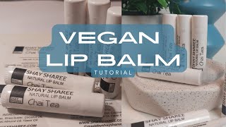 DIY Vegan Lip Balm [upl. by Mignonne]