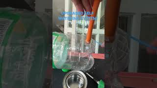 UPGRADED SELF WATERING SYSTEM healthygreens plants garden smallspacegarden hydroponicvegetables [upl. by Arick635]