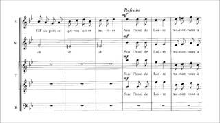 Francis Poulenc  Chansons françaises With score [upl. by Charlean]