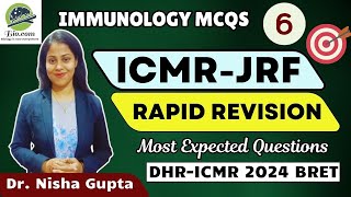 ICMR Revision Series Part6  Expected Immunology Questions for ICMR  Biodotcom  icmr jrf2024 [upl. by Ayahsey724]