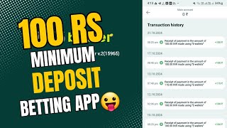 Minimum deposit betting app  Melbet minimum deposit  100 rs minimum deposit app  Spinbeter [upl. by Gollin]