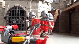 Playmobil romeinen stop motion [upl. by Atsahc]