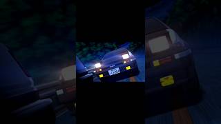 AE86 vs AE86 ae86 ae86trueno initiald initialdedit anime edit [upl. by Okimat]