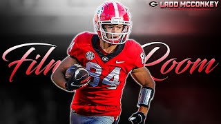 Ladd McConkey WR  All22 Film Study  Georgia Bulldogs 2024 NFL Draft Prospect [upl. by Old]