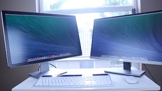 How To Connect Multiple Monitors to MacBook Pro  Air [upl. by Ellehciram]