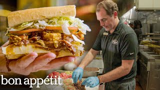 A Day Making The Most Famous Sandwiches in New Orleans  On The Line  Bon Appétit [upl. by Jamin]