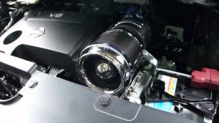 NISSAN ELGRAND  QUEST V6 CARBON CHAMBER AIR INTAKE [upl. by Einotna]