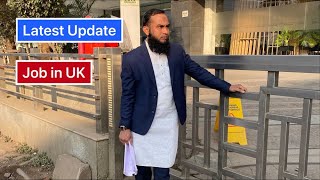 Job in UK  UK Work Permit  UK work Permit Latest Update  Sikandar Lodha Job [upl. by Nirhtak]