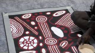 Aboriginal Artist Narpula Scobie Napurrula 0955 [upl. by Baiss]