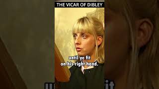 Alice reads an old bible  Vicar of Dibley shorts britishcomedy thevicarofdibley britishhumour [upl. by Awahsoj]