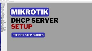 Mikrotik DHCP Server Configuration [upl. by Vokay603]