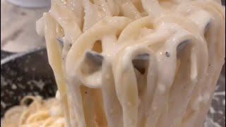 The BEST fettuccine Alfredo recipe shorts [upl. by Vinaya]