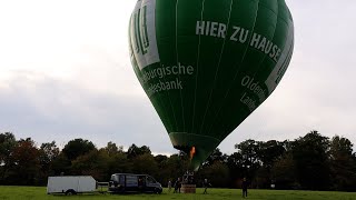 Er sieht Osnabrück von oben Wir haben einen Ballonfahrer begleitet [upl. by Rednal]