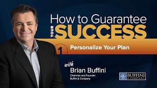 How to Guarantee your Success Pt 1  Personalize Your Plan [upl. by Nilde]