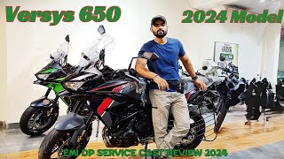 Kawasaki Versys 650 2024 Edition  Price List amp EMI Updates  Service Cost amp Review  Delta Buzz [upl. by Theresina]