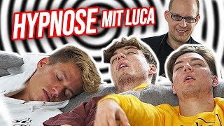 das HYPNOSEEXPERIMENT mit LUCA 😱🧠 [upl. by Nosreip]