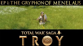 Total War Troy I The Gryphon of Menelaus [upl. by Nylirem965]