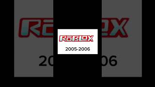 Evolution of the roblox logo roblox bloxfriut robloxmemes robloxedit bloxfuits likeandsubscrib [upl. by Nifled141]