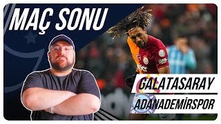 Galatasaray  Adana Demirspor  Maç Sonu Değerlendirmesi [upl. by Acinahs]