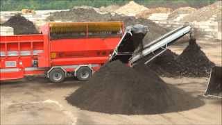 Groenrecycling Rouveen BV aan het compost zeven met Tera Select [upl. by Brogle]