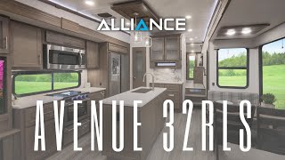 Avenue 32RLS  Tour MidProfile FifthWheel [upl. by Aliahs]