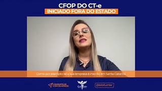 Qual CFOP utilizar no CTe do transporte iniciado fora do estado [upl. by Nightingale497]