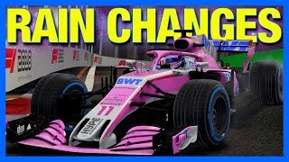 F1 2018 Career Mode  RAIN CHANGES EVERYTHING Part 24 [upl. by Reese]