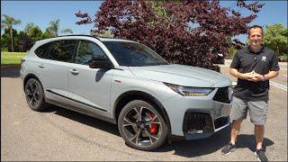 Is the 2025 Acura MDX Type S a BETTER performance luxury SUV than a BMW X5 [upl. by Nosnev155]