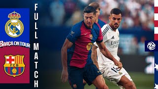 FULL MATCH  FC BARCELONA vs REAL MADRID  USA TOUR 2024 💙❤️ [upl. by Halsy]