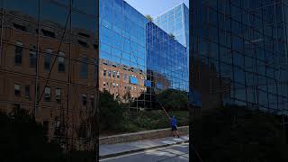 How they clean window glasses in Dublin  2 shorts travel [upl. by Nadya168]